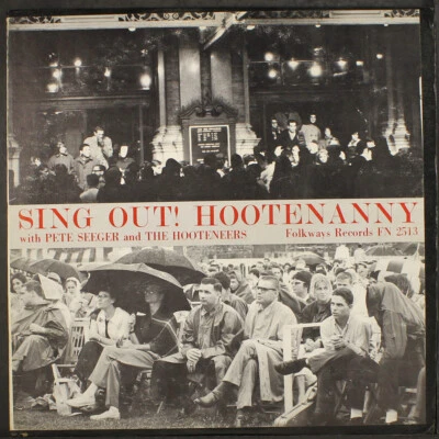 PETE SEEGER: sing out! hootenanny FOLKWAYS 12" LP 33 RPM - Image 1 of 2