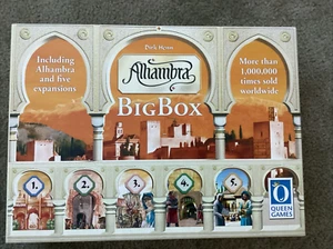 NEW Alhambra Big Box Board Game!! 1st Ed. + 5 Expansions!! Queen Games! *RARE* - Picture 1 of 15