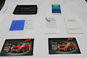 2018 DODGE JOURNEY OWNERS MANUAL 6 PC SET & BLACK DODGE FACTORY CASE . OEM - Picture 1 of 10