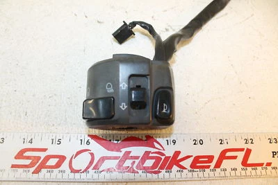 00-09 KAWASAKI NINJA 500 EX500 500R CLIP IZQUIERDO EN MANGO BOCINA SEÑALES INTERRUPTOR CABLE Foto 1 de 4