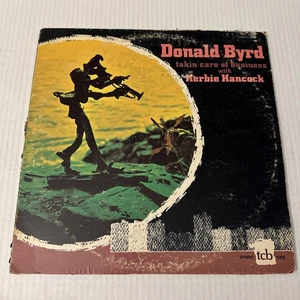 Donald Byrd Herbie Hancock Takin' Care Of Business Vinyl LP TCB 1002 VG+/VG+ - Foto 1 di 10
