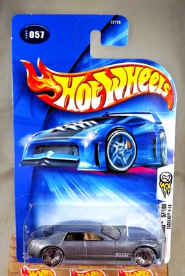 Cadillac V-16 2004 Hot Wheels #57 primeras ediciones 57/100 plateado con cromo Bling Sp Foto 1 de 4