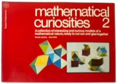 Mathematical Curiosities 2 Tarquin Publications Jenkins Wild 1989 Cut Out Model - Image 1 of 4