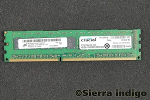 Micron MT18JSF51272AZ-1G4D1ZE 4GB PC3-10600E-9-11-E0 Server Memory RAM - Picture 1 of 1