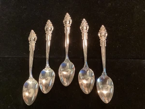5 Internationale Silber Suppenlöffel - Kaiserin - Versilbertes Besteck - 6 3/4" - Bild 1 von 3
