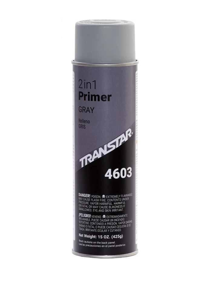 TRANSTAR® 4603 2 in 1 Auto Body Primer Gray Aerosol Spray Can (6 Cans) Foto 1 de 1