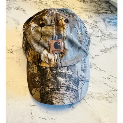 Sombrero Carhartt Mossy Oak Camuflado Infantil Niños Pequeños Sombrero de Béisbol Regalo Foto 1 de 4
