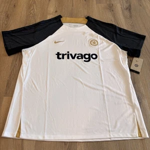 Nike x Chelsea Neu mit Etikett Herren FC Strike Slim Fit Fußball Trikot weiß 2XL DX3014-101 - Bild 1 von 9