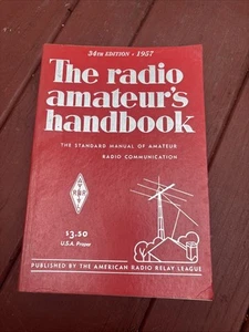 1957 The ARRL The Radio Amateurs Handbook HAM Vintage Collectible - Zdjęcie 1 z 6