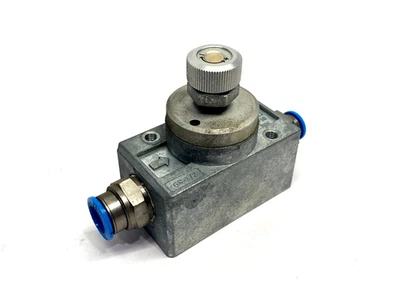 Festo GR-1/2 Pneumatic One-Way Flow Control Valve G 1/2" 3720 - Image 1 of 4