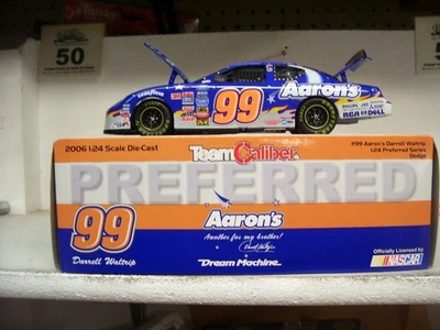 2006 1/24 #99 DARRELL WALTRIP AARON'S/ANOTHER FOR MY BROTHER DODGE TC PREFERRED - Image 1 of 4