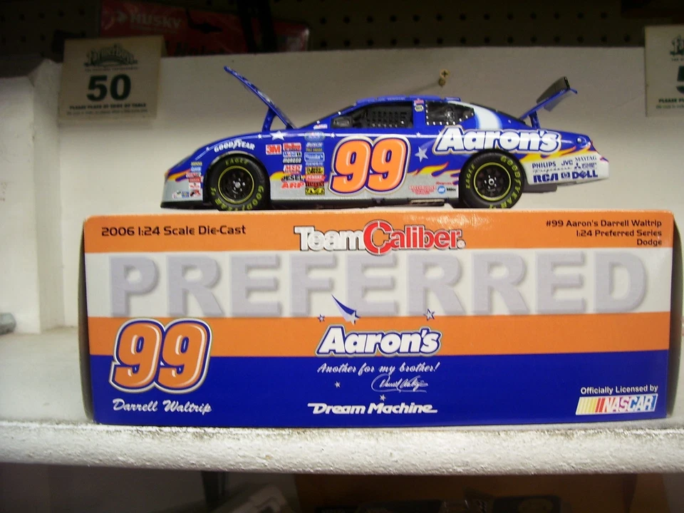 2006 1/24 #99 DARRELL WALTRIP AARON'S/ANOTHER FOR MY BROTHER DODGE TC ПРЕДПОЧТИТЕЛЬНЫЙ - Изображение 1 из 4
