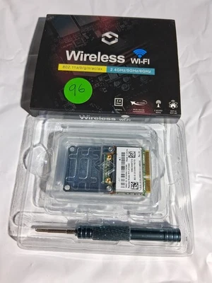 Tarjeta de red Wifi INTEL.  Para Mini PCI o NGFF M.2.  Nuevo.  2,4/5/6 GHz. Foto 1 de 3