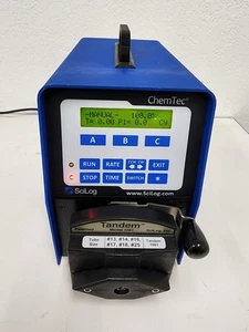 ChemTec SciLog  Variable Speed Presicion Peristaltic Pump w/ Tandem 1081 Head - Picture 1 of 11