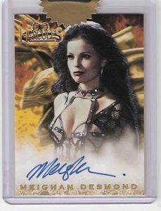 HERCULES - MEIGHAN DESMOND as DISCORD AUTOGRAPH - Picture 1 of 1