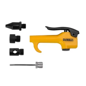 Kit de pistola de soplado DEWALT Five 5 piezas punta Venturi punta de goma adaptador punta de inflado de aguja - Imagen 1 de 3