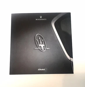 2018 Maserati Official Factory Published Ghibli Dealer Sales Brochure Folder - Picture 1 of 7