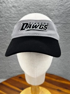 Diamond Dawgs Sun Visor Hat Cap OS Gray Adult Strapback Adjustable Boombah - Picture 1 of 8