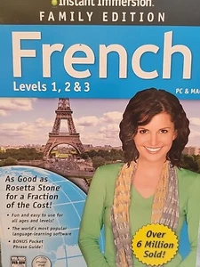 Instant Immersion French Levels 1,2,3 FAMILY EDITION - Picture 1 of 2