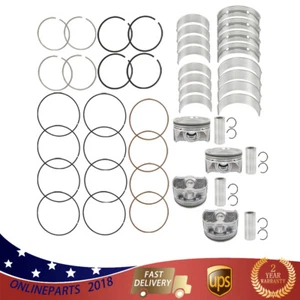 For Hyundai Elantra 2014 2015-2019 4x Piston Ring & Pistons Set 23041-2E210 - Picture 1 of 12