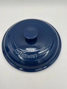 Le Creuset Blue STONEWARE 8 1/2” Lid Only (Just The Lid) - Picture 1 of 3