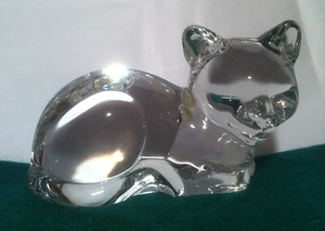 PRINZESSINNENHAUS CLARISE KATZE NEU HAUSTIERE SAMMLUNG 24% BLEIKRISTALL - Bild 1 von 1