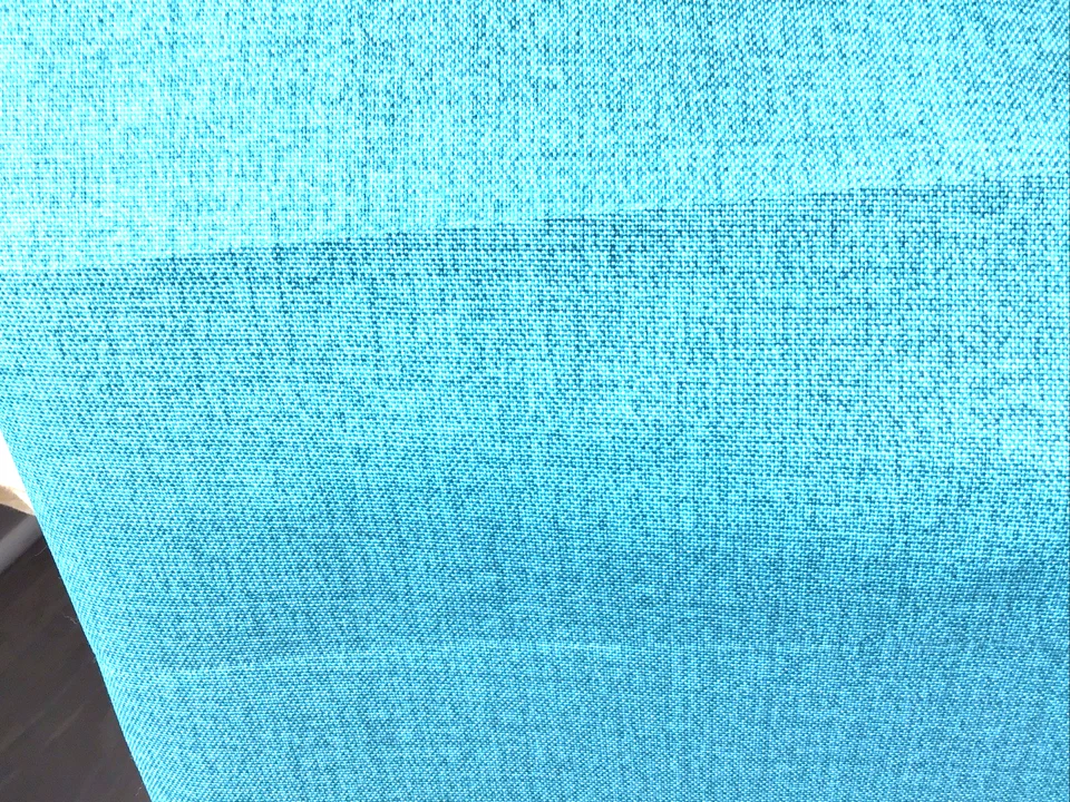 Tapicería de tela exterior patio porche azul azulado liso POR YARDA Foto 1 de 4