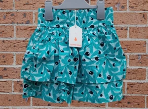 Girls Size 7 COUNTRY ROAD DESIGNER green skirt. BNWT - Picture 1 of 4