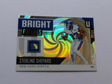 2018 Unparalleled ** Bright Futures Whirl ** #BF-SS Sterling Shepard #D / 100 