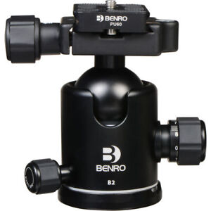BENRO B2 Ball Head Professional Aluminum Dual Action Ball Head For Camera Tripod