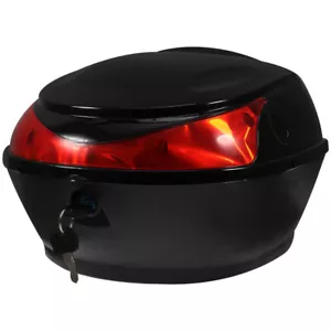 Caja superior para motocicleta de gran capacidad maletero trasero estuche de almacenamiento de equipaje - Imagen 1 de 12