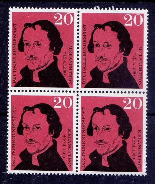 Philip Melanchthon Reformer 1st systematic theologian Germany Berlin 1960 MNH Bk - Image 1 of 1