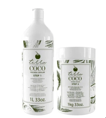 Ybera Terra Coco Kit Shampoo + All Coconut Mask Hair Straightening Treatment - Image 1 of 4