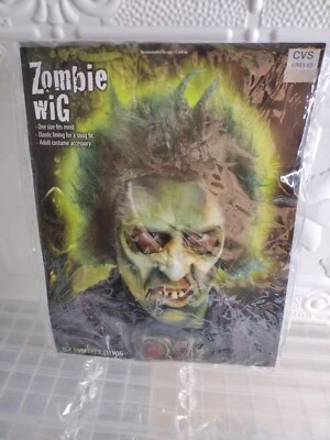 Peluca Zombie Mundo Divertido Disfraz Adulto Foto 1 de 4