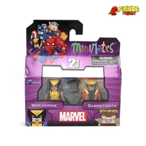 Marvel Minimates Best of Series 1 Wolverine & Sabretooth - Picture 1 of 3
