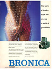 1980s Bronica SQ-B Camera vintage Sexy Girl print Ad RARE