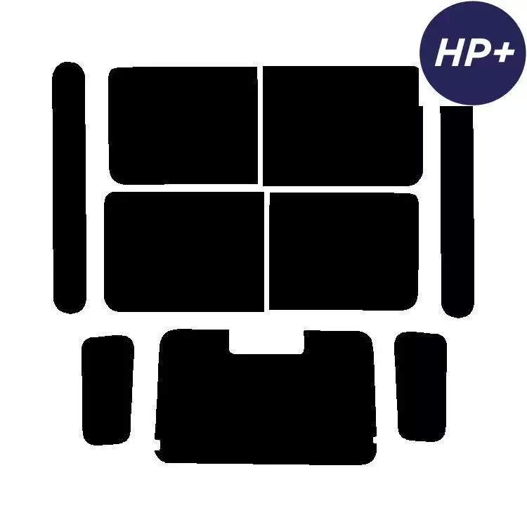 For Land Rover Defender 90 2-Door 03-14 Carbon Pre Cut Tint 35% Light 2-ply - Image 1 of 4