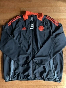2024-2025 Adidas Colombia Football Pre Match Training Jacket Sz XL Authentic New - Picture 1 of 5