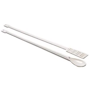 24" SET OF BOTH PADDLE AND SPOON FOR HOME BREWING WINE MAKING COOKS VINTAGE SHOP - Picture 1 of 3