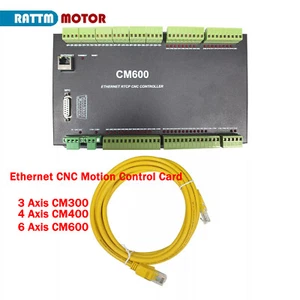 3 /4 /6 Axis CNC Ethernet USB MACH3 Motion Control Card Breakout Board  24V - Picture 1 of 20