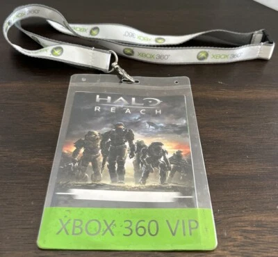 XBOX 360 Halo Reach VIP 2010 GameStop Conference Promotional Lanyard Brochure - Image 1 of 4