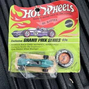 HOT WHEELS REDLINE VINTAGE 1969 LOTUS TURBINE GRAND PRIX SERIES Original Package - Picture 1 of 13
