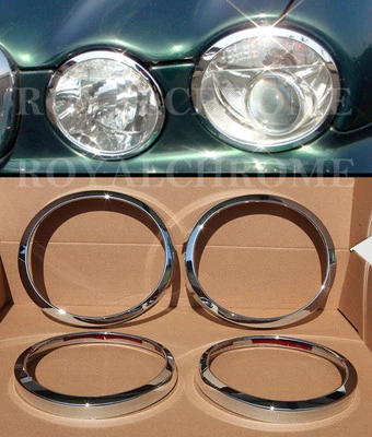 FARO ENVOLVENTE CROMADO BRILLANTE EXPRESS x4 para JAGUAR XJ 03-09 X350 X358 XJR Foto 1 de 4