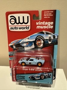 AUTO WORLD 1:64 FORD GT40 GULF #40 VERSION A RARE - Picture 1 of 5