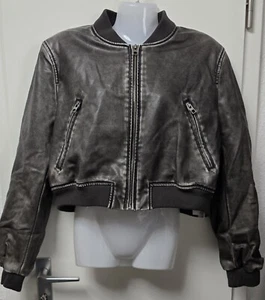 7842# Zara, Damen,  Jacke,  Größe: M , Farbe:  Grau - Bild 1 von 6