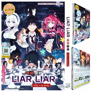 Liar Liar Vol. 1-12 End TV Series Anime DVD English Dubbed & Subtitle All Region - Picture 1 of 12