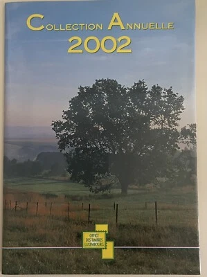 Сувенирная упаковка марок 2002 Люксембург на весь год - Изображение 1 из 2