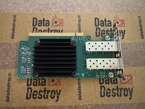 Dell 0V5DG9 V5DG9 CX512F Connectx-5 Mellanox Dual Port 25GbE SFP28 LP card - Afbeelding 1 van 2