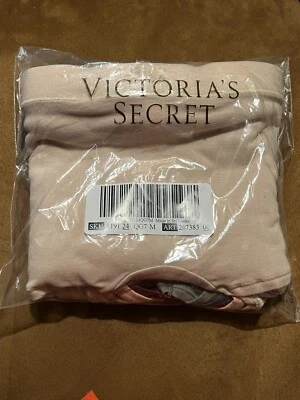 Paquete de 5 bragas cortas de algodón rosa Victoria’s Secret talla mediana nuevas leer descripción Foto 1 de 3