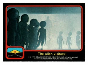 Close Encounters of the Third Kind Trading Card No. 55 (1977) - Picture 1 of 2